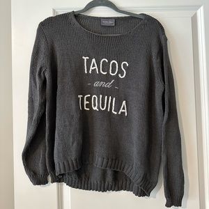 Wooden Ships Tacos & Tequila Sweater